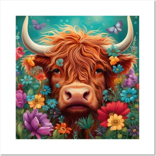 Highland Cow Posters and Art